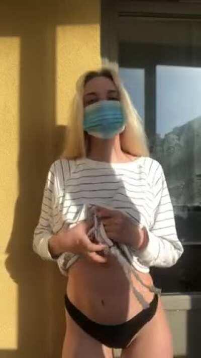 Quarantine boobs